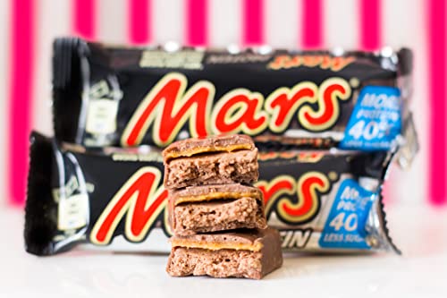 Mars Protein Caramel, Nougat & Milk Chocolate Snack Bar 50g (Case of 18)