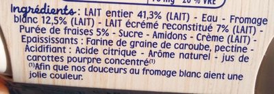 Blédina Douceurs Au Fromage Dessert Bébé Dès 8 Mois Fromage Blanc Fraises : Les 4 Pots De 100G