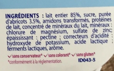 Nestlé P'Tit Brassé Desserts Bébé 4/6 Mois, Abricot : Les 6 Pots De 60 G