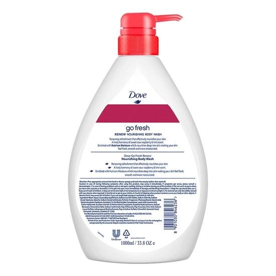 Dove Body Wash 1Ltr Renew