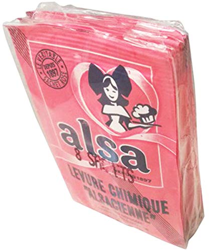 Alsa Levure Chimique Alsacienne : Les 8 Sachets De 11 G