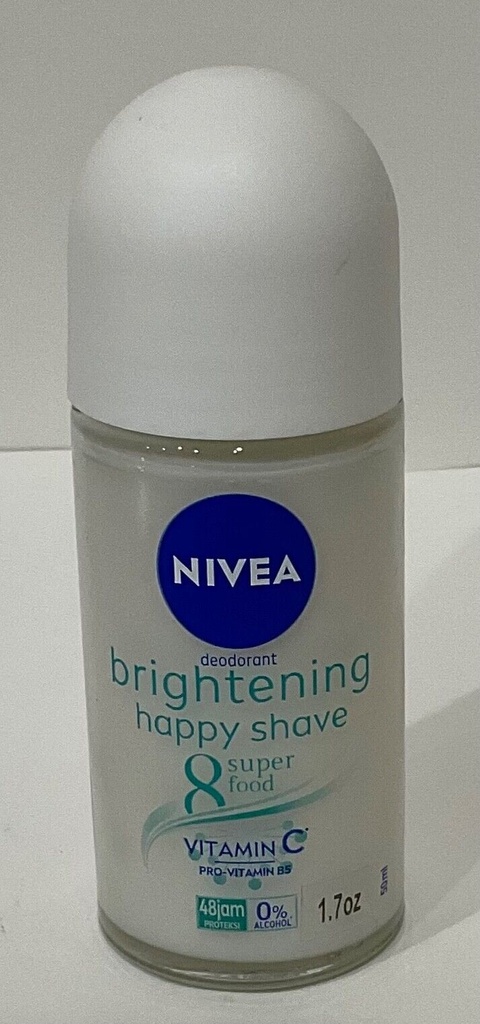 Nivea Deo Roll-On 50Ml Extra Bright Happy Shave