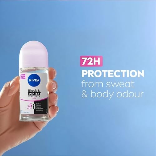 Nivea Deo Roll-On 50Ml Invisible Black & White Power