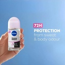 Nivea Deo Roll-On 50Ml Invisible Black & White Power