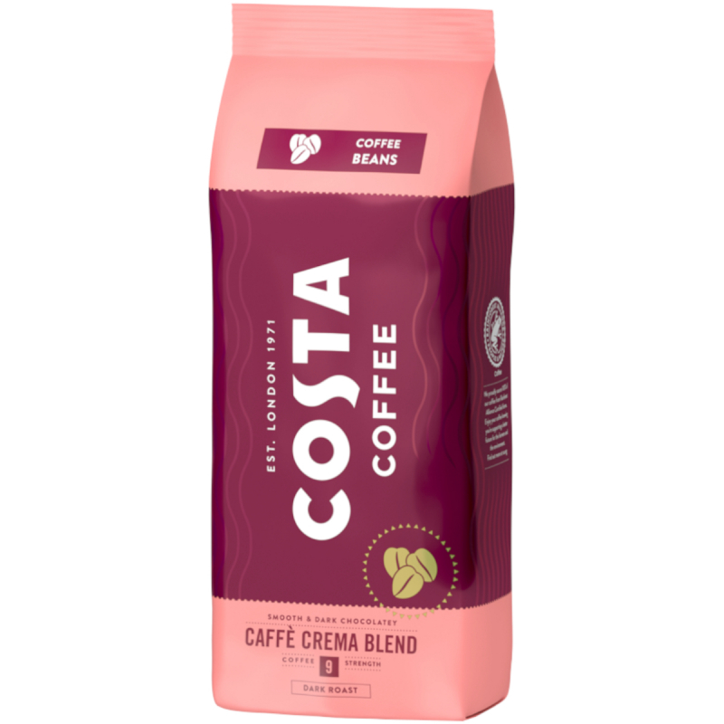 Costa 1Kg Caffe Crema Blend - Beans /6