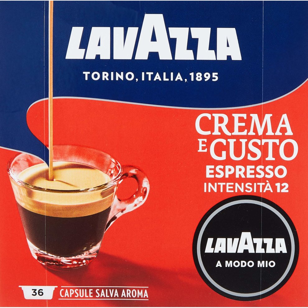 Lavazza 36Caps. A Modo Mio Crema E Gusto Classico /10