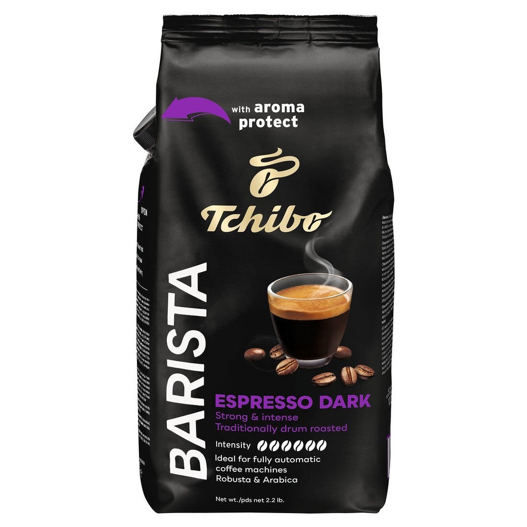 Tchibo 1Kg Barista Dark Roast - Beans /8