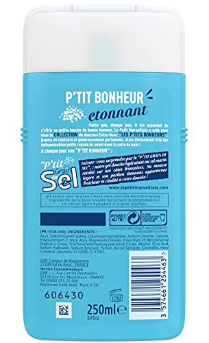 Le Petit Marseillais Gel Douche Hydratant Au Sel Marin : Le Flacon De 250Ml