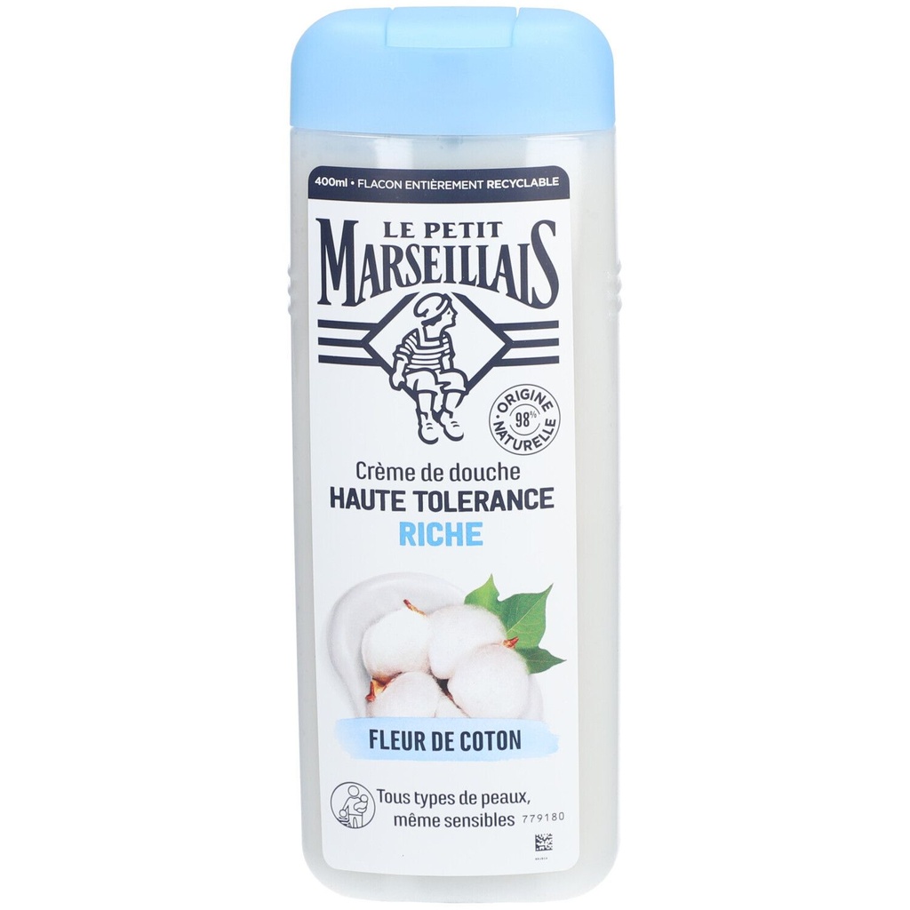 Le Petit Marseillais Crème De Douche Haute Tolérance Riche Fleur De Coton