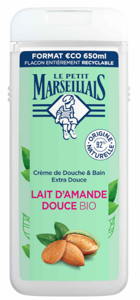 Le Petit Marseillais Crema De Ducha Leche Almendras Dulces 650 Ml