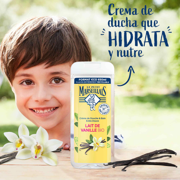 Le Petit Marseillais Crema De Ducha Leche De Vainilla 650 Ml