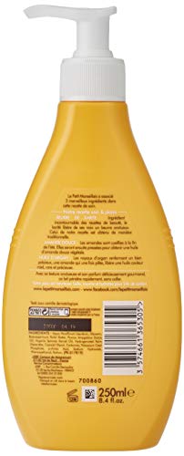 Le Petit Marseillais Lait Soin Hydratant Parfum Beurre De Karité, Amande Douce & Huile D'Argan Pour Peaux Très Sèches : La Pompe De 250Ml