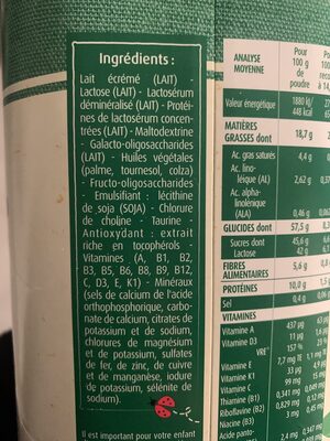 Blédina Lait En Poudre Blédilait Croissance De 1 À 3 Ans : La Boîte 900 G