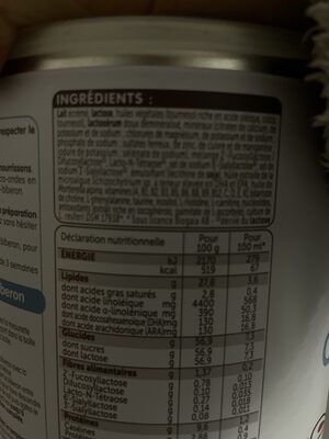 Guigoz 1 Optipro Lait Bébé En Poudre 1Er Âge : La Boite De 830G