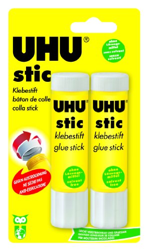 Uhu Lot De Stic Blanc 21Gram