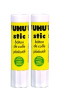 Uhu Lot De Stic Blanc 21Gram