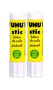 Uhu Lot De Stic Blanc 21Gram