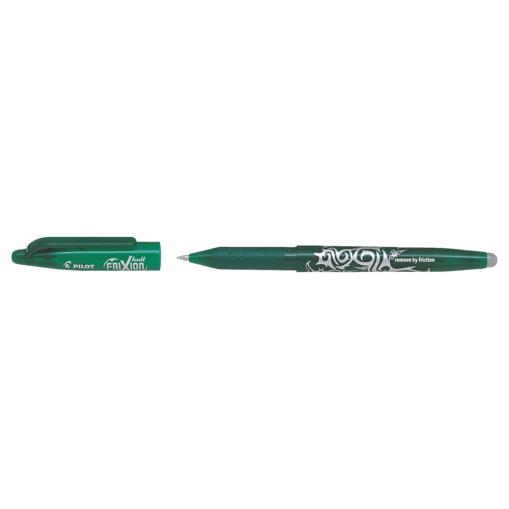 Pilot Roller Rech Frixion Ball Vert + 3 Recharges