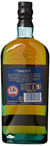 The Singleton Whisky Single Malt Scotch Whisky 12 Ans 40 % : La Bouteille De 70 Cl