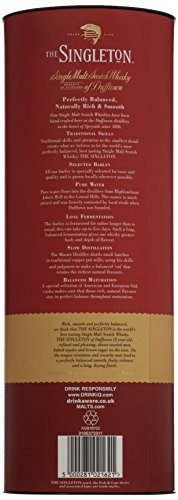 The Singleton Whisky Single Malt Scotch Whisky 12 Ans 40 % : La Bouteille De 70 Cl