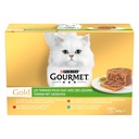 Gourmet Pâté Pour Chat Assortiment Légumes : Les 12 Boites De 85 G