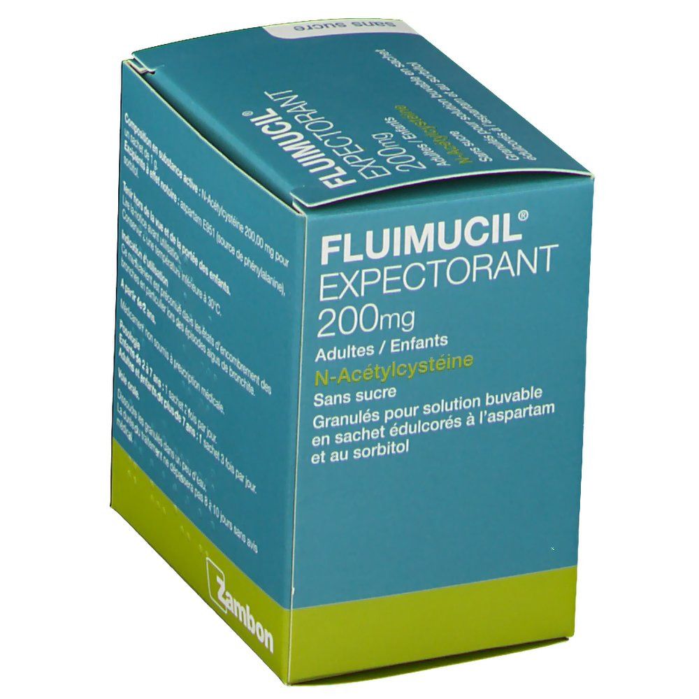 Fluimucil® Expectorant 200 Mg