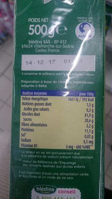 Bledina Bledine Vanille 500G