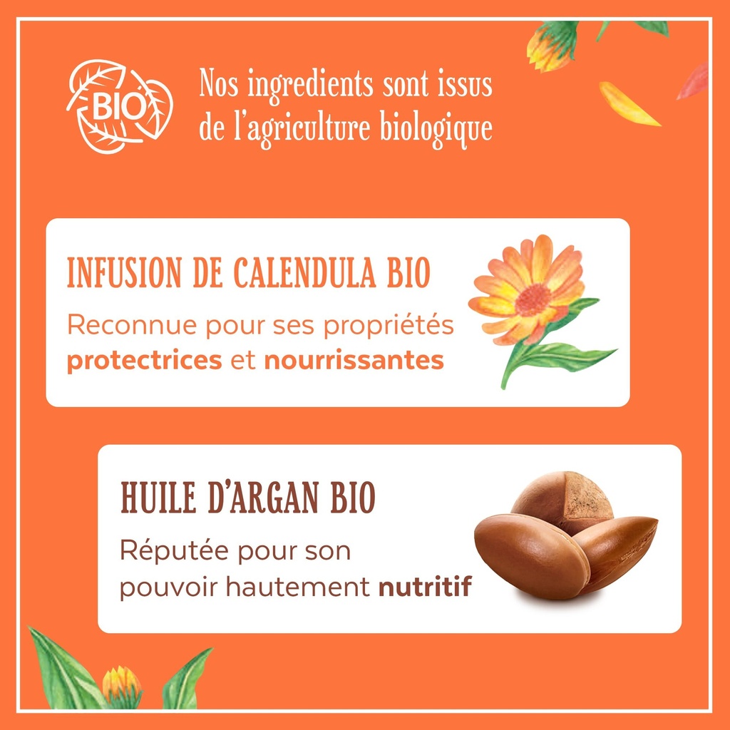 Le P'Tit Marseil'Ais Shp Nutrition Richesse Infusion Calendula & Argan 250Ml