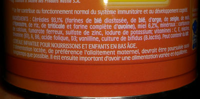 Nestlé Céréales Bébé 8 Mois Miel P'Tite Céréale : La Boite De 400 G