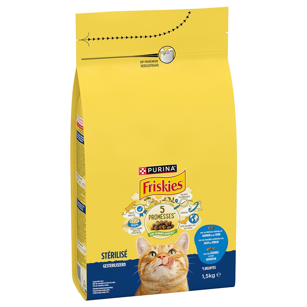 1,5Kg Chat Ster Saum Frisk
