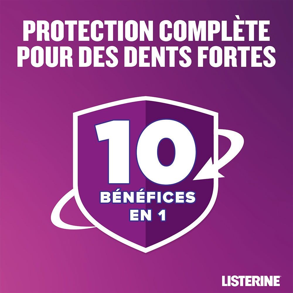 Listerine Total Care 10-en-1 Goût Plus Léger 500ml