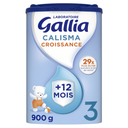 GALLIA Lait bébé en poudre 3ème âge Calisma Croissance 900 g
