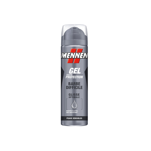 [3600550029451] MENNEN Gel Rasage Barbe Difficile 200 ml