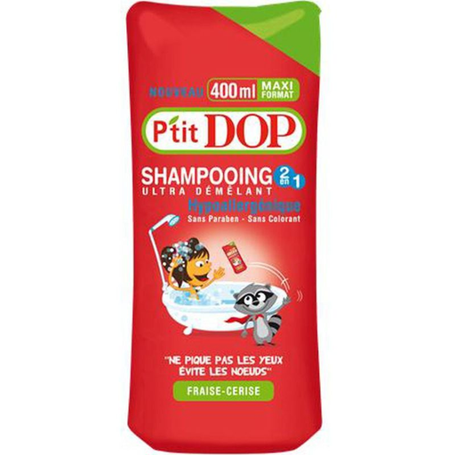 [3600550231793] P'TIT DOP Champô Morango/Cereja 400ml