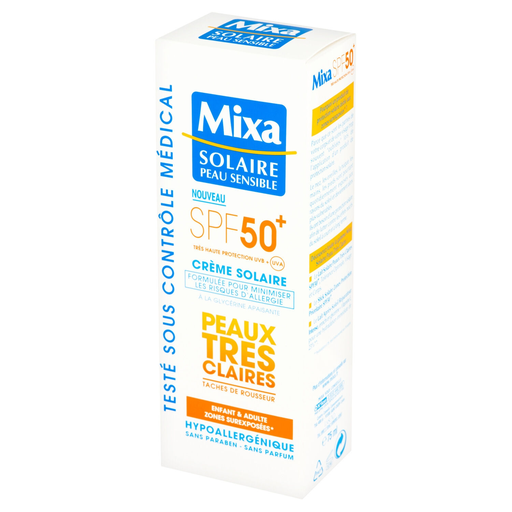 [3600550284256] MIXA Kids Sunscreen Body Cream SPF 50+ 75 ml