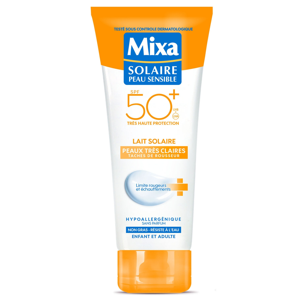 MIXA Leche Solar Pieles Muy Claras SPF 50+ 200 ml