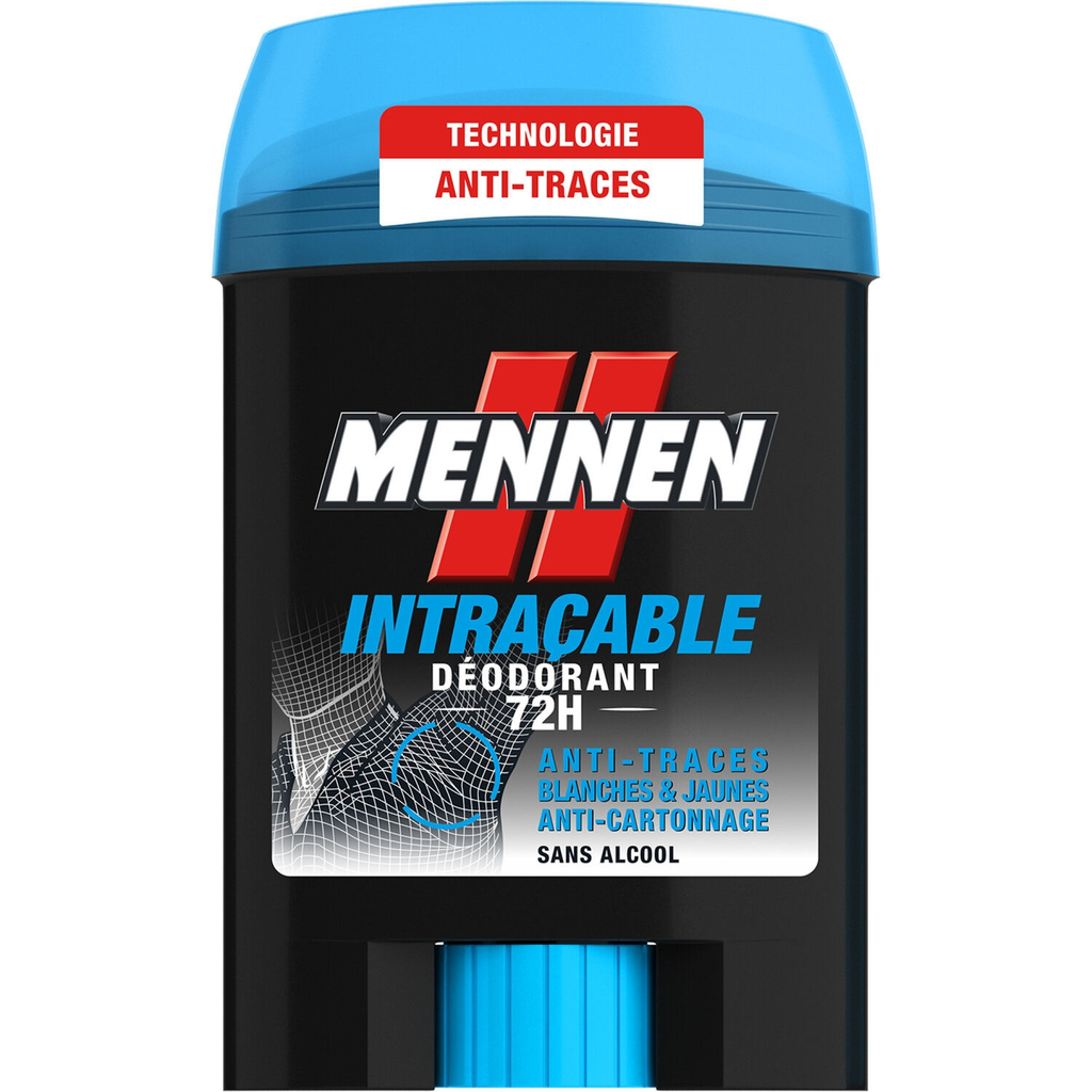 MENNEN Men's Deodorant 72h Intraçable Anti-Traces 50 ml