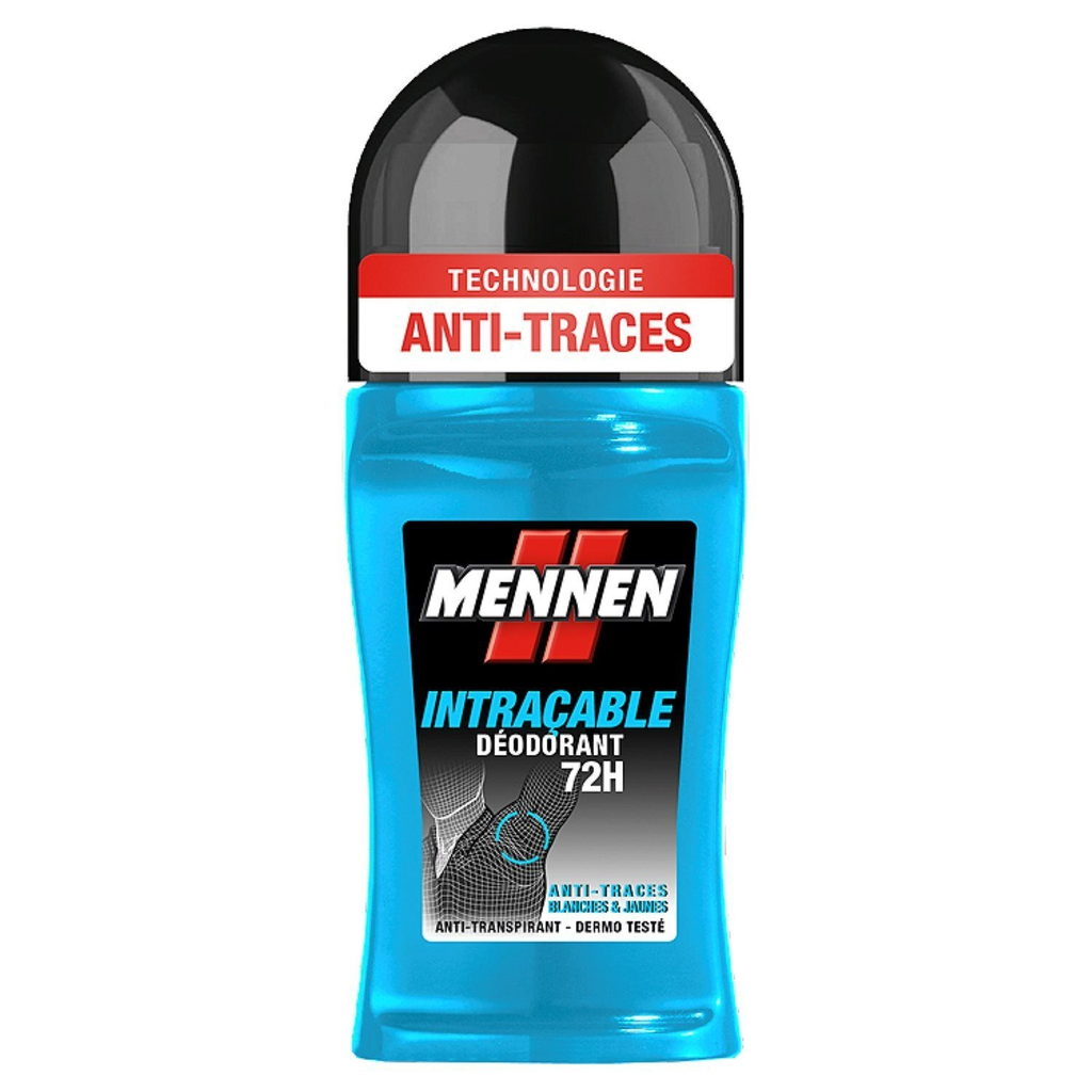 MENNEN Desodorante roll-on 72h hombre invisible 50 ml