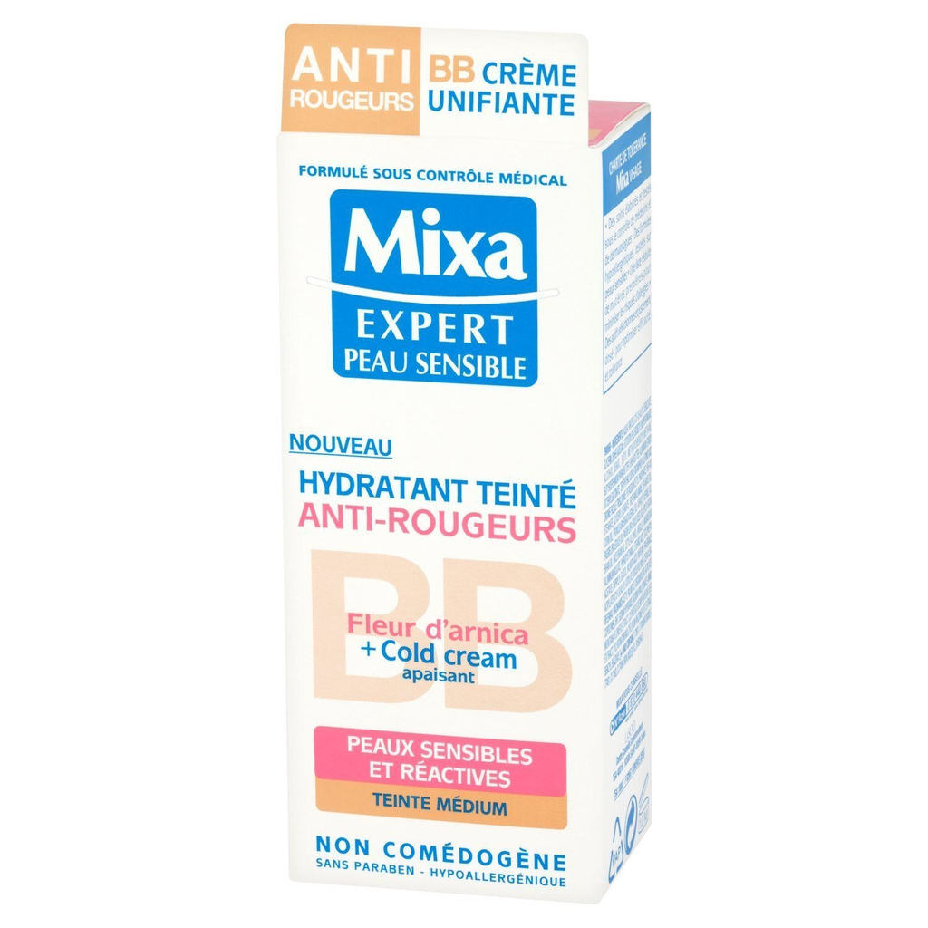 MIXA BB Crème Unifiante Anti-Rougeurs 50ml