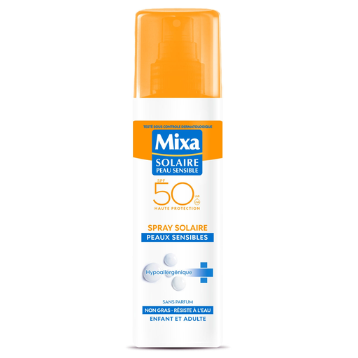 [3600550362541] MIXA Expert Sensitive Skin Sun Spray SPF 50+ 200 ml