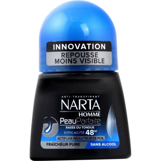 [3600550580051] NARTA Desodorizante roll-on homem Peau parfaite Fraîcheur pure 50ml