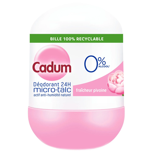 [3600550672107] CADUM Roll-on Deodorant Freshness Peony 50 ml