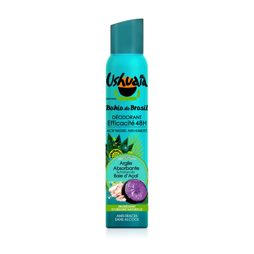 [3600550771176] USHUAIA Desodorante spray 48h Arcilla Baya de Acai le spray