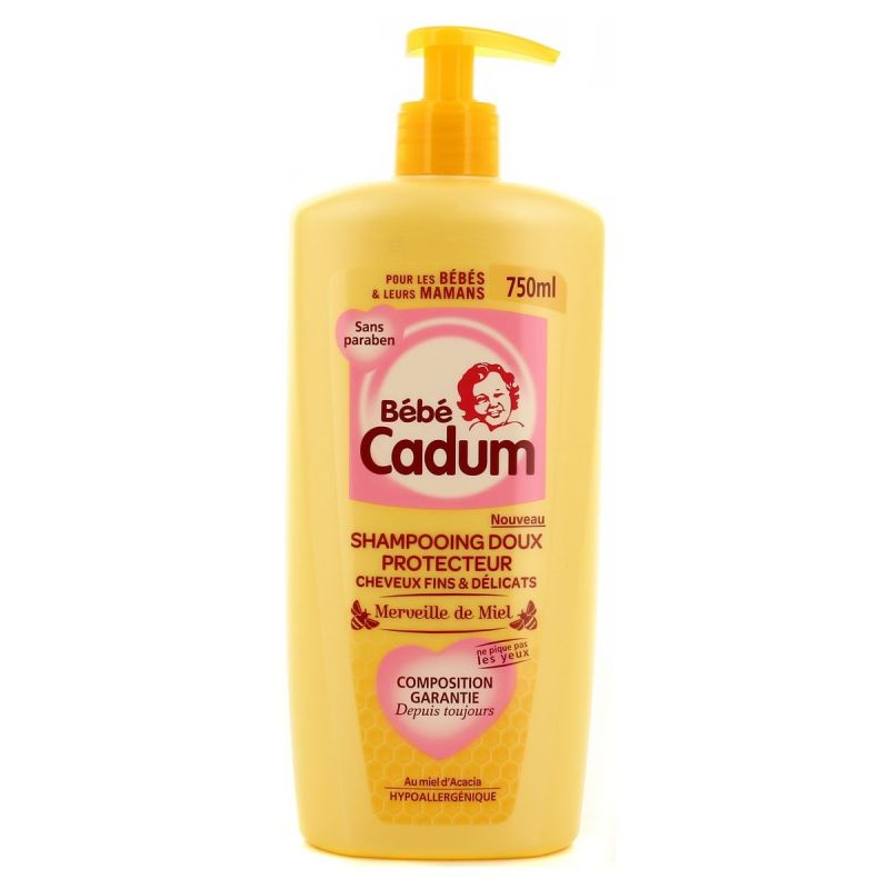 CADUM Shampoing Merveilleux au Miel 750 ml