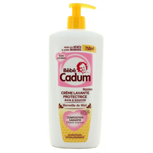 [3600550806847] CADUM Crème Lavante Bébé 750 ml