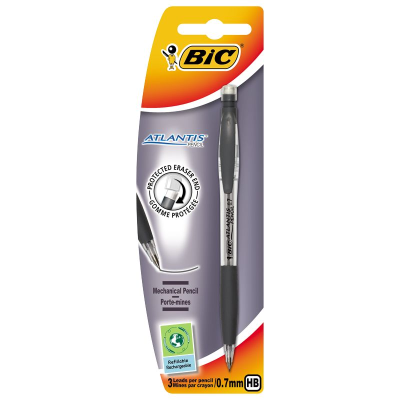 BIC Mechanical Pencil Atlantis Refillable 0.7mm