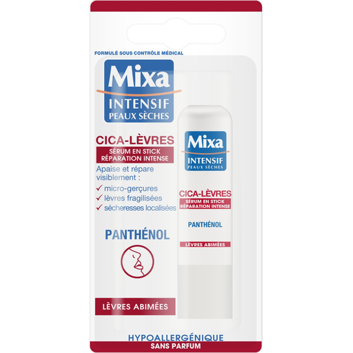 [3600550950052] MIXA Stick Lèvres Cica-Levres Sérum Réparation Intense le stick à lèvres