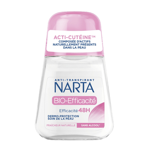 [3600550964721] NARTA Roll-on Deodorant Anti-Perspirant Natural Freshness Bio-Efficacité 50 ml