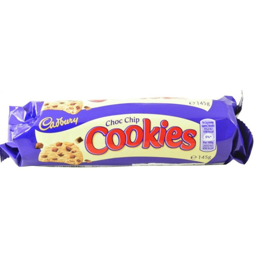 [0072417152498] CADBURY'S Chocolate Chip Cookie 145 g