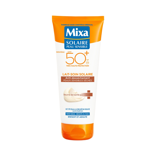 [3600550981247] MIXA Sun Protection Milk Sensitive Dry Skin SPF 50+ 200 ml